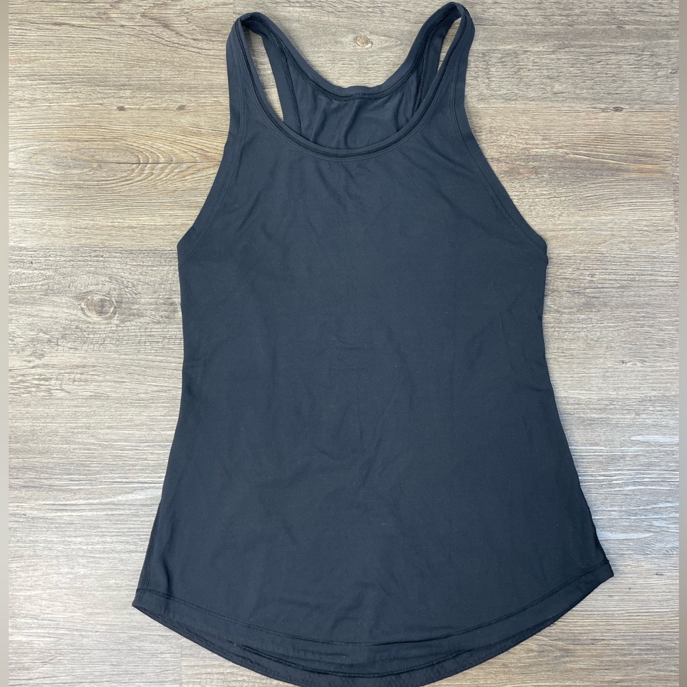 Lululemon Athletica Women’s Black Racerback Tank Top, size 6